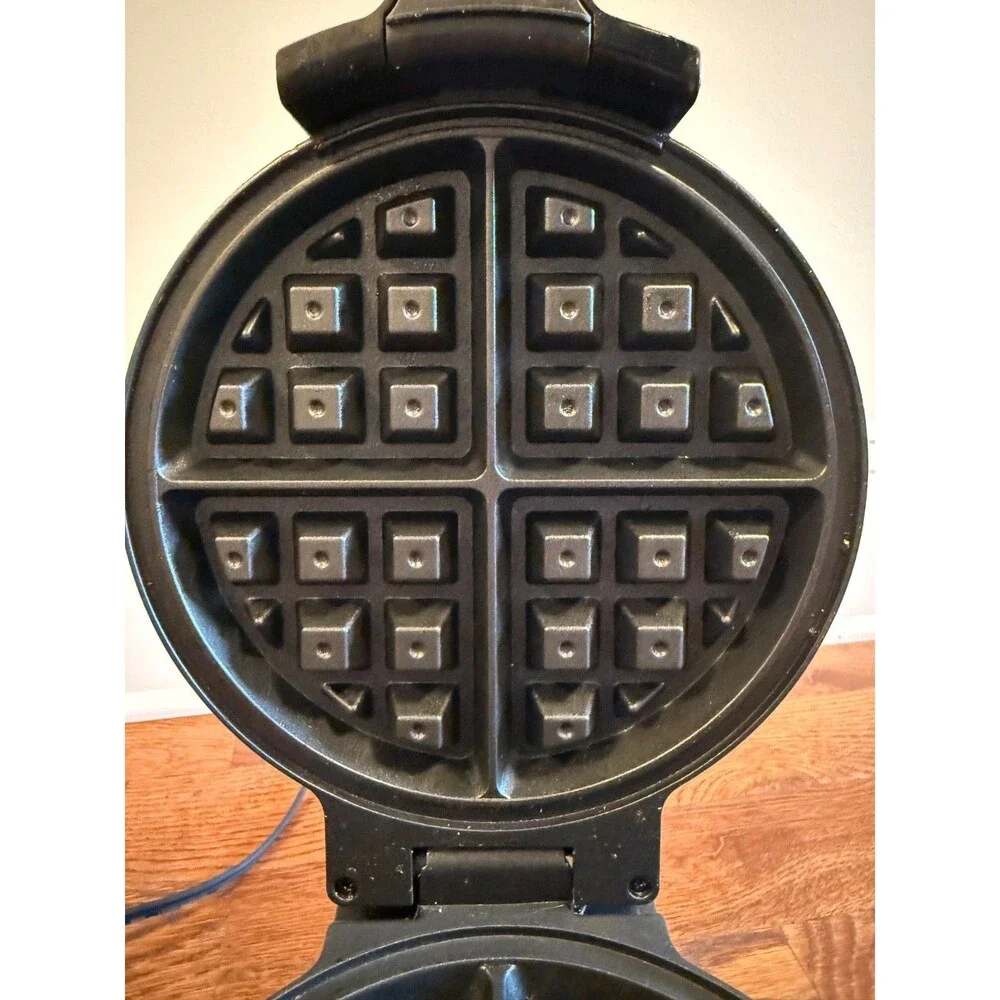 CRUX® Artisan Series Double Rotating Belgium Waffle Maker  GH-6200A Gray